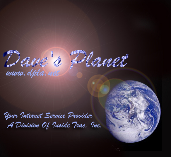 Dave's Planet Internet Service Provider, Milbank, South Dakota, 1997.
